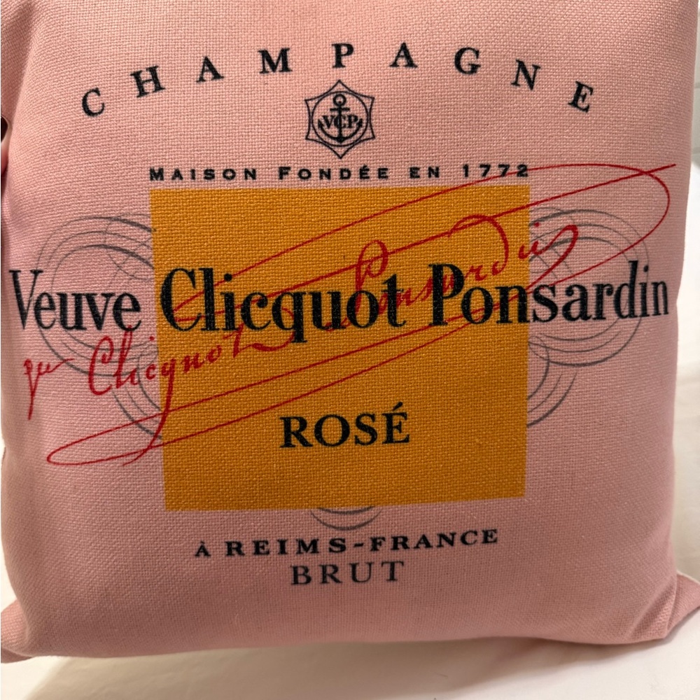 Veuve Clicquot Rosé Champagne Pillow - Picture 3 of 5